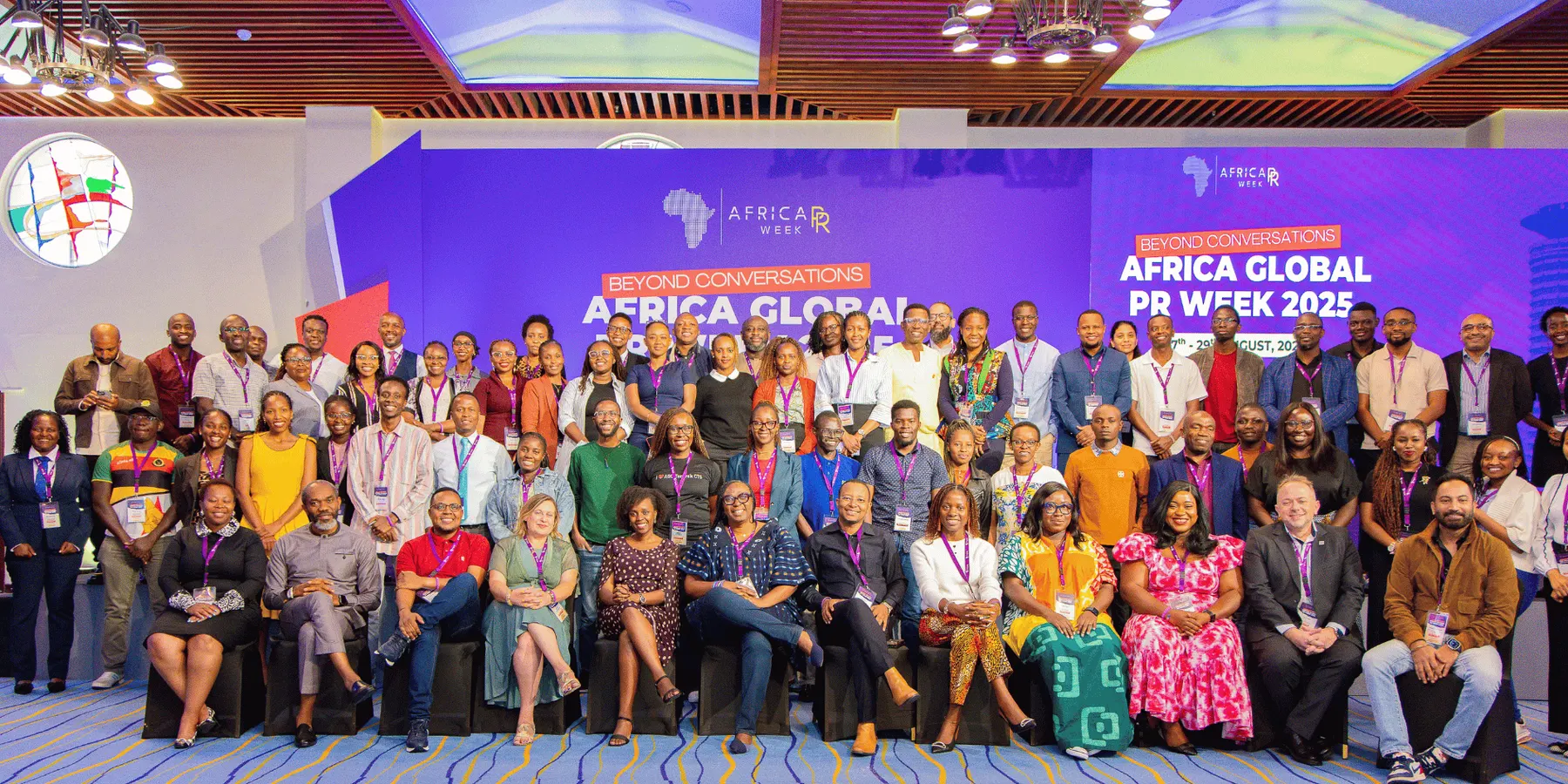 The Africa PR Week community at the 2025 summit
